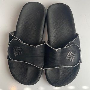 Columbia slides Men’s 5 Women’s 6 1/2 black